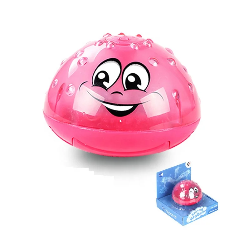 
Baby Bath Toys Spray Water LED Light Up Bath Toys for Kids Electric Induction Water Spray Ball Bathroom Bathtub Toys 