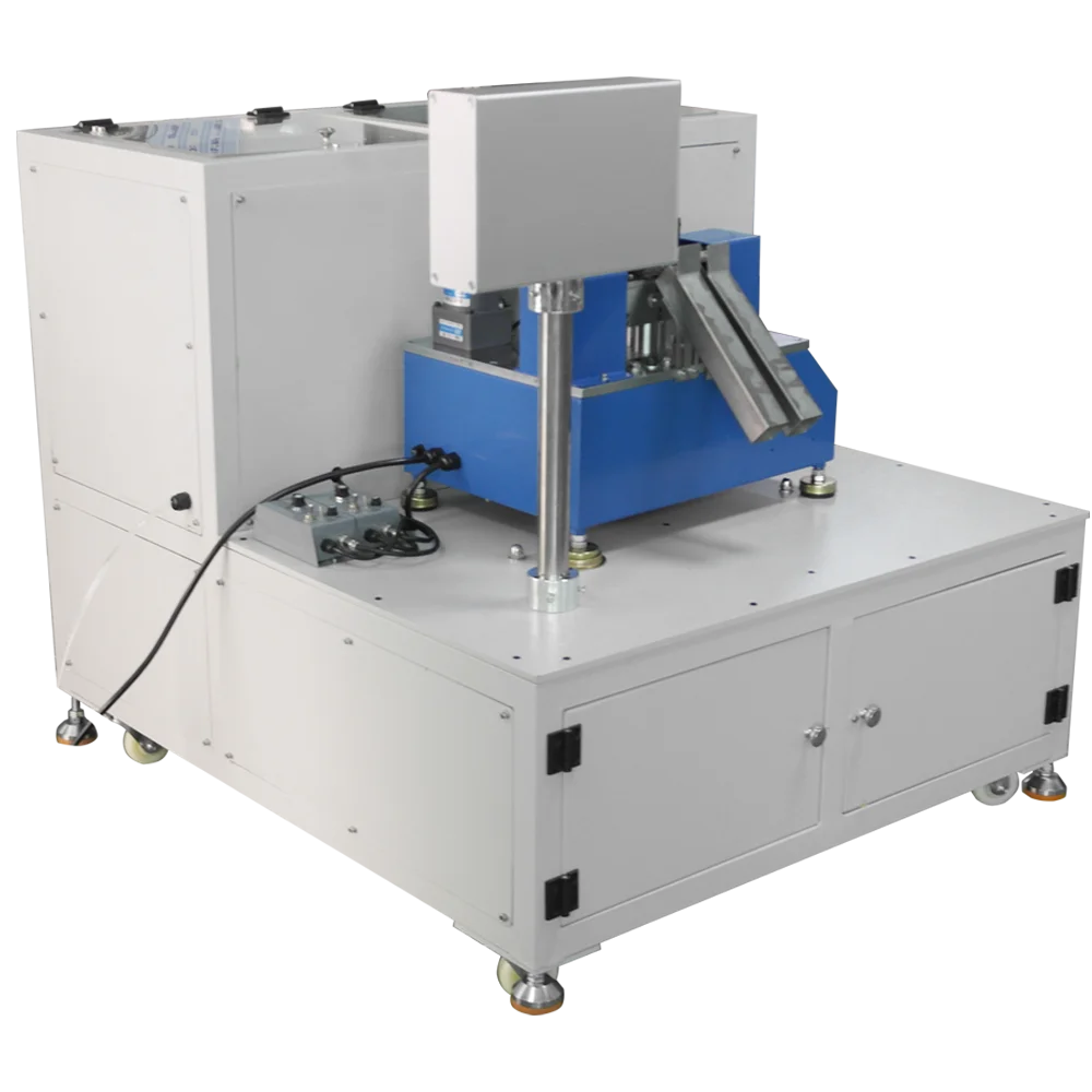 Automatic Double Track Capacitor Triode Radial Element Lead Cutting Machine Component Shearing Machine