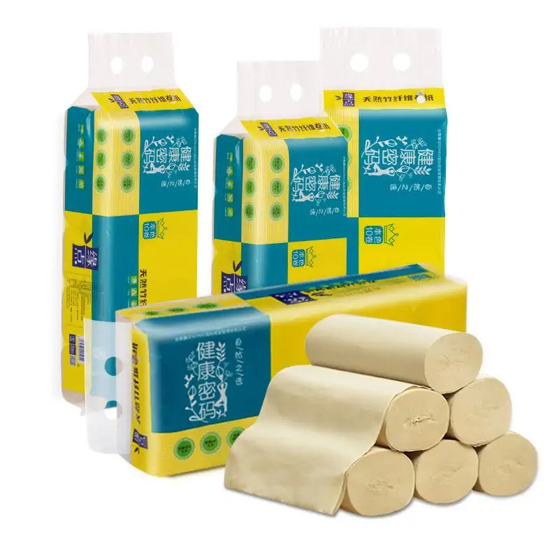 Wholesale 3/2Ply Customize Soft Factory Price Virgin Wood Pulp Bulk Toilet Paper Loo Roll Bog Roll Facial Tissue Toilet Paper