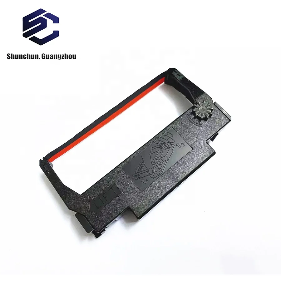 Original new ERC30 ERC34 ERC38 ERC-30 ERC-34 ERC-38B black and red color ribbon cartridge TM-U220A TMU220B