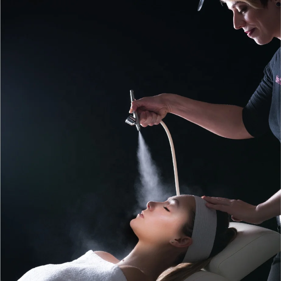 Facial hyperbaric home oxygen jet peel therapy facial spray machine injector spray