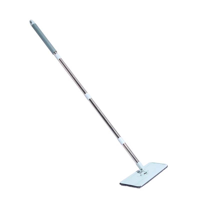 IMAXX Household New Magic Mop Durable Plastic Flat Quick Clean Mop with Telescopic Steel Handle Convenient and Easy to Use