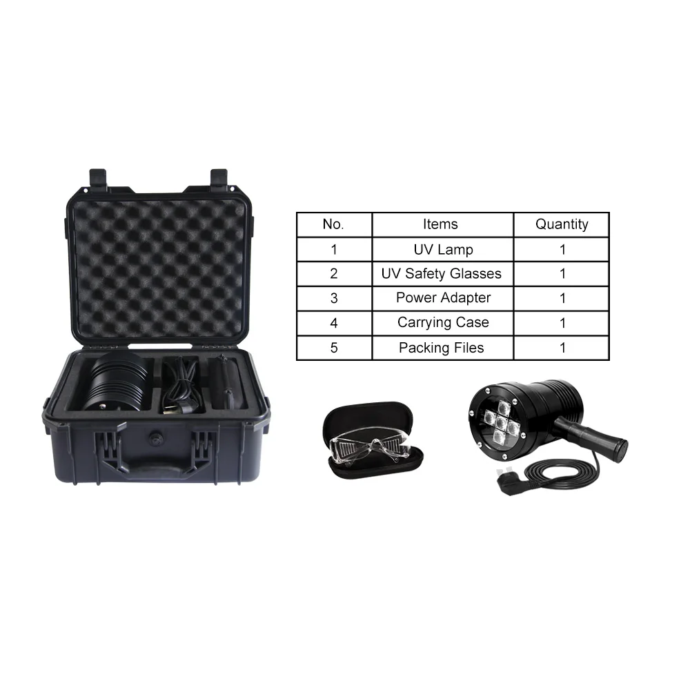 YUSHI VM100 Handheld LED UV Lamp for Magnetic Particle Inspection in NDT