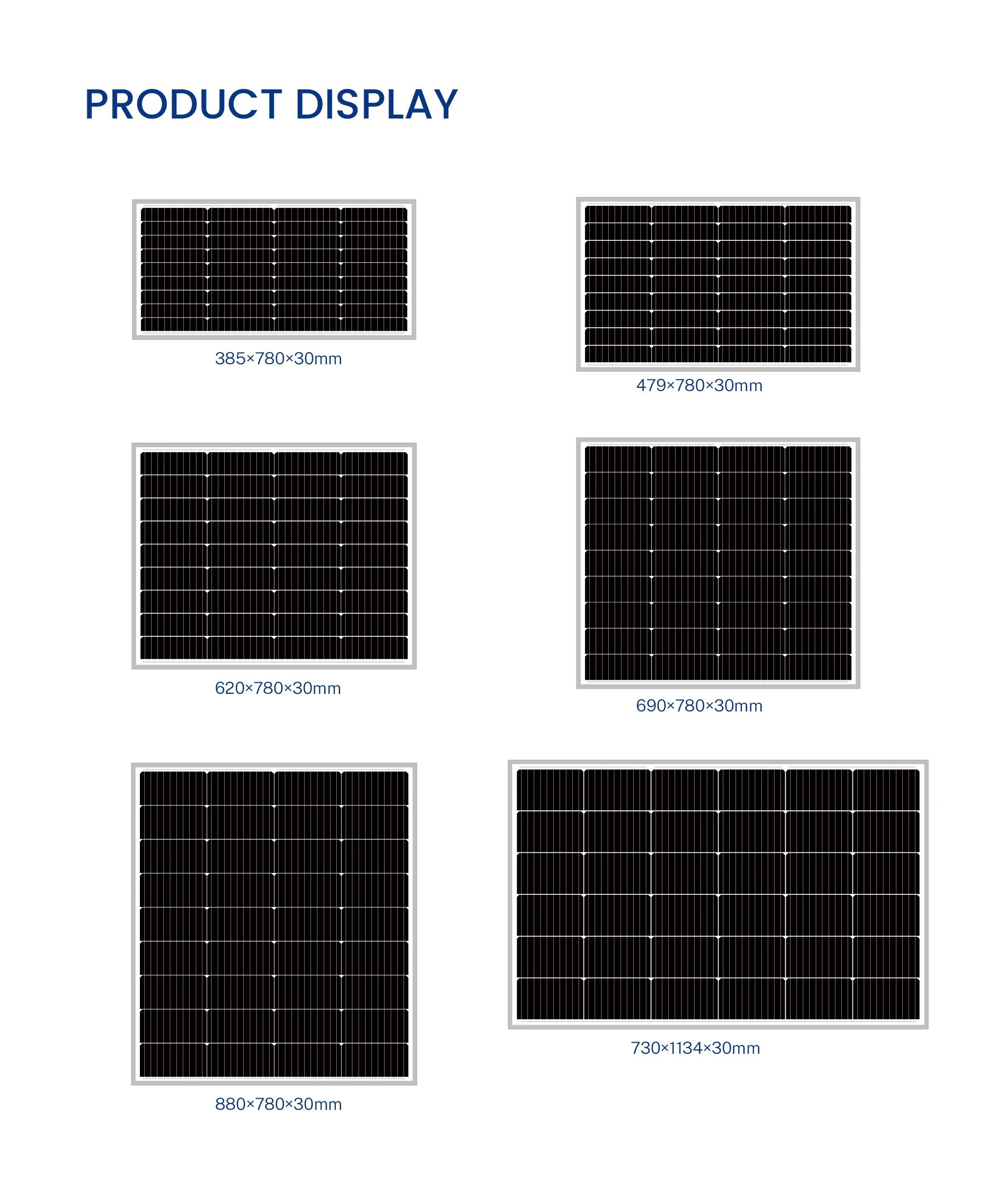 50W-170W Monocrystalline solar panels factory direct wholesale PERC half cut warranty 25years