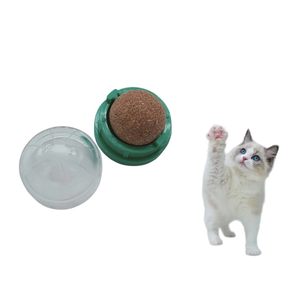 Interactive cat toy Colorful peacock feather fun cat stick catnip frog swing happy glue designed to rotate the gall fruit ball