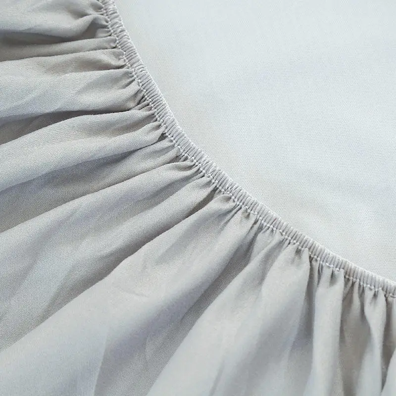 Solid Color Basic Waterproof mattress protector Smooth Mattress Protector for Home/Hotel