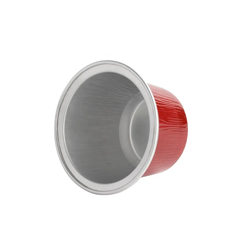 15 ml colored aluminum foil coffee pods empty espresso coffee capsules