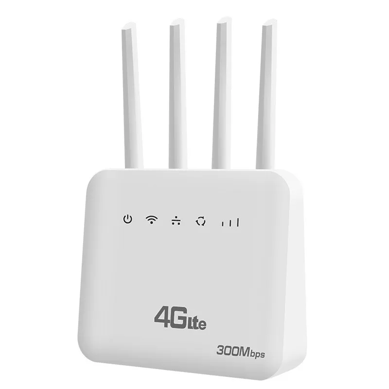 300Mbps Wifi6 4G Cellular Network Unlock 4G Wireless Wifi Modem Cpe Router With Sim Card Slot