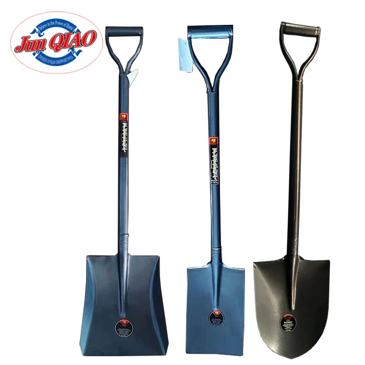 Heavy Duty Digging Spade Shovel With Metal Handle Agriculture Tool S503 For Africa Market