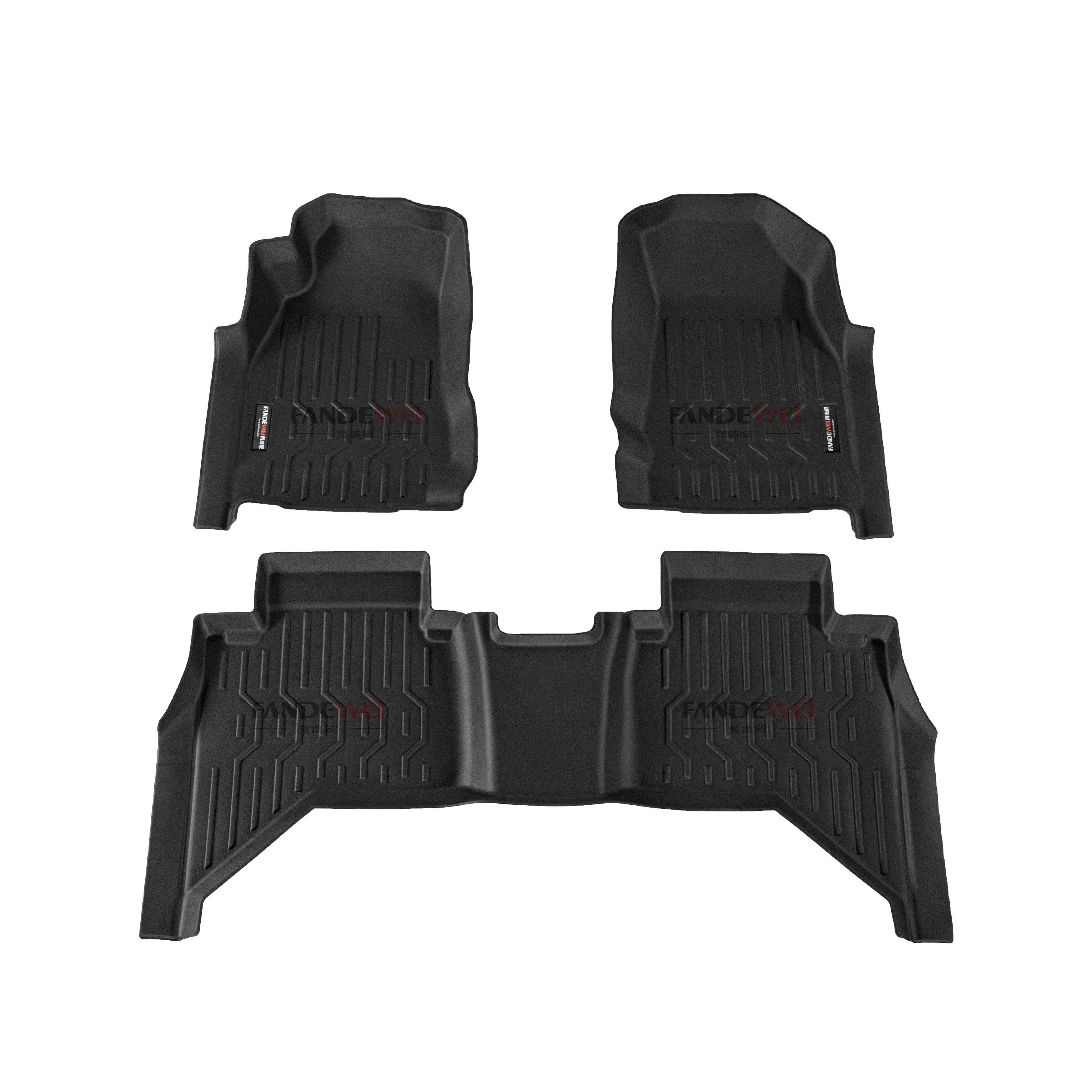 the best selling car mats for MITSUBISHI Pajero V87 waterproof easy to clean pads All weather guard the carpets foot covers