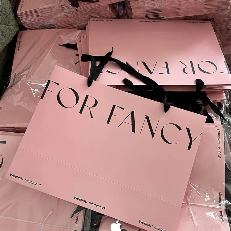 Factory Price Custom Printed Logo Paper Bag Retail Boutique Luxury Shopping Gift Paper Bags