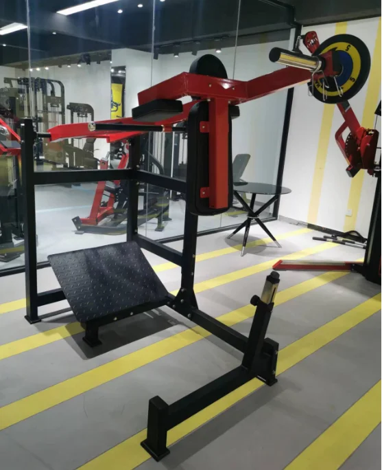 Manufacturer pendulum squat hip leg muscle trainer oblique squat indoor fitness equipment gym fitness
