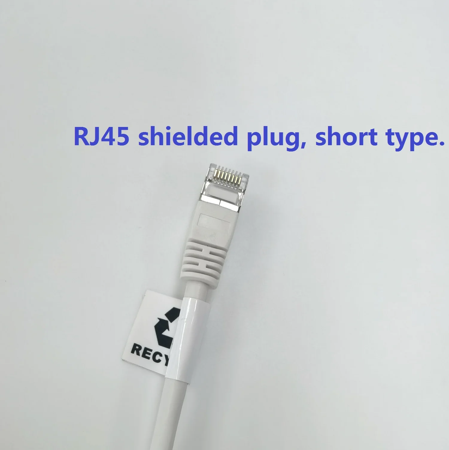 Telecommunications RJ45 8P8C 24AWG UTP FTP STP Cat5e Cat6 patch cord Ethernet Lan Network cables FX-CT11-C5E-FTP-1.5M Short plug