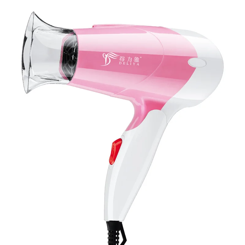 High quality 3 in 1 folding small powerful hair dryer with comb attatchment