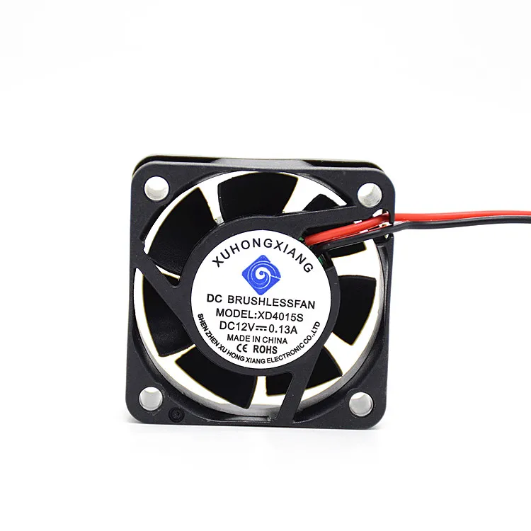 Low Noise High Speed 4015 40*40*15mm Electric Exhaust Fan DC 12 volt brushless Cooling  fan
