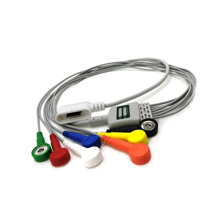 ECG GE seer 1000 7lead IEC holter ECG cable