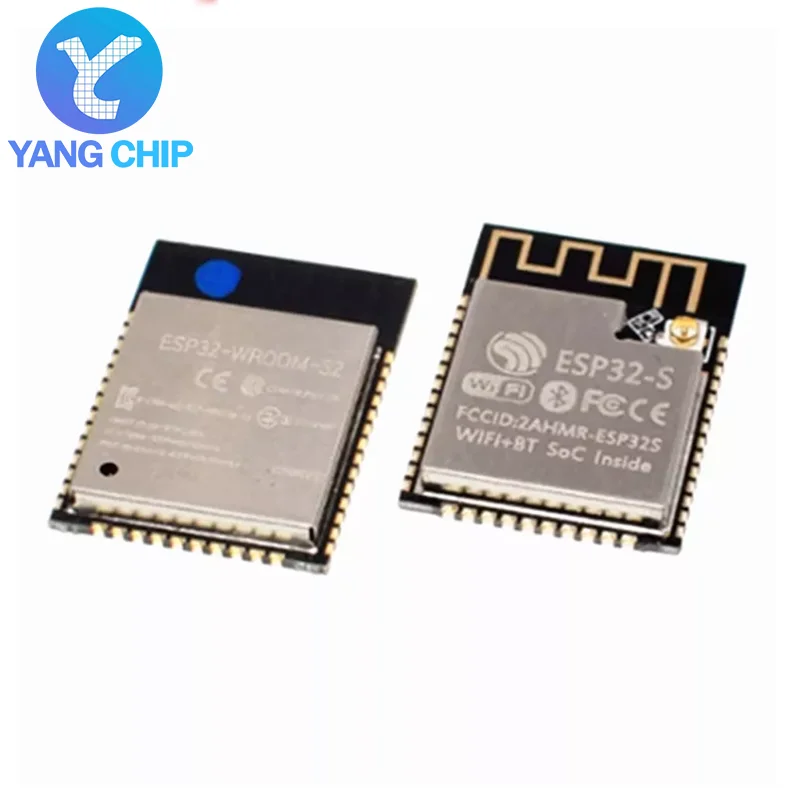 Original Dual Core WiFi BT BLE MCU Module ESP32-WROOM-32U IPEX ESP-32 ESP-32S 4MB/8MB/16MB External antenna