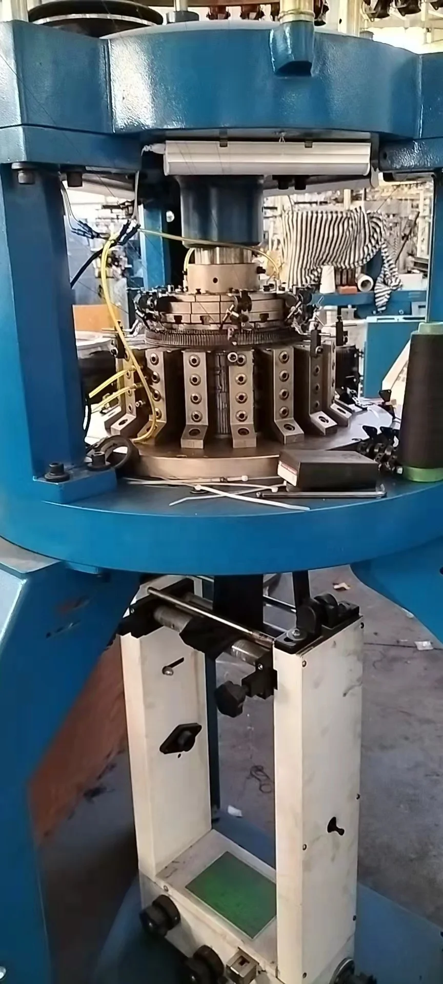 Double Jersey Ribbana  Tubular Hat C ap Beanie Scarf Knitting Machine