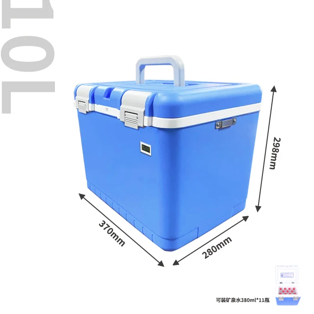 Custom Medical Organ Transport Portable Cooler Wine Beer Styrofoam Ice Chest Thermal Cooler Box thermometer