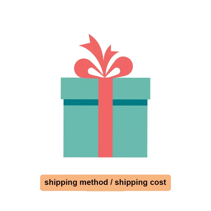 Shipping method change shipping cost link