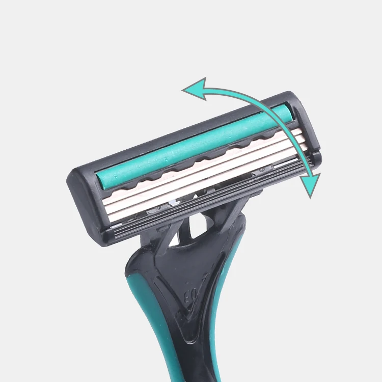 High Quality Men Razors Shaving Triple Sweden Stainless Steel Blade Disposable Razor