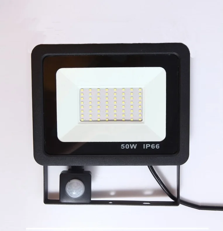 PIR sensor High costs effective Human Body Sensor10W20W30W50W Waterproof Radar Detection sensor LED flood light