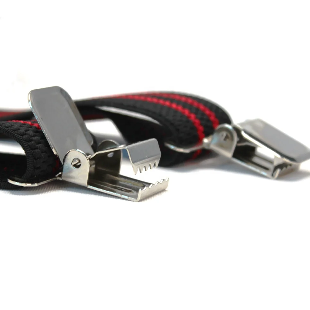 wholesale custom suspender for men Heavy Duty utility Clips 2 inch Wide Elastic Work braces
