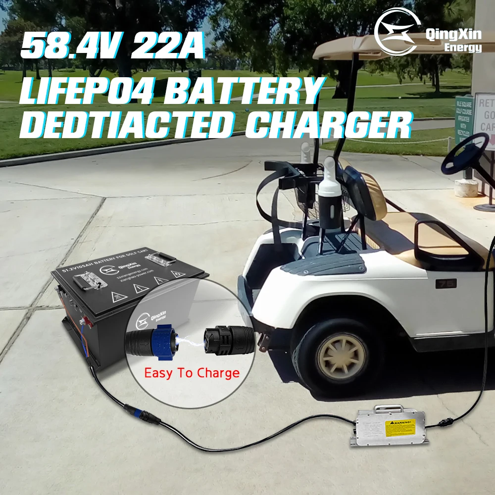 graphene golf cart battery 48v 100ah golf cart battery 51.2 volt 72ah electric golf cart battery pack