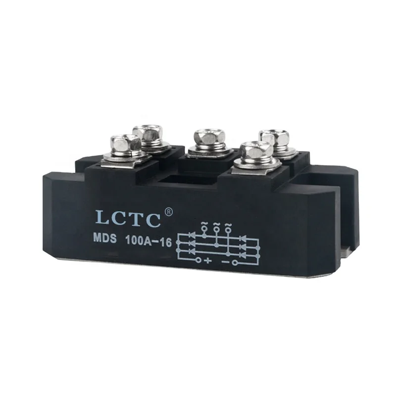 Three-phase rectifier Full bridge bridege stack MDS100A200A1600V High power charger rectifier bridge module