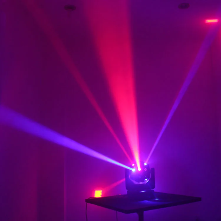 Professional DJ Equipment 3W*16PCS LED Moving Beam Head Light Beam+Laser+Strobe 3 in 1 Effect Party Light
