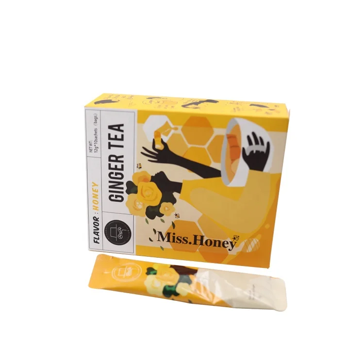 Best Honey Ginger Tea Using Small Yellow Ginger in Yunnan