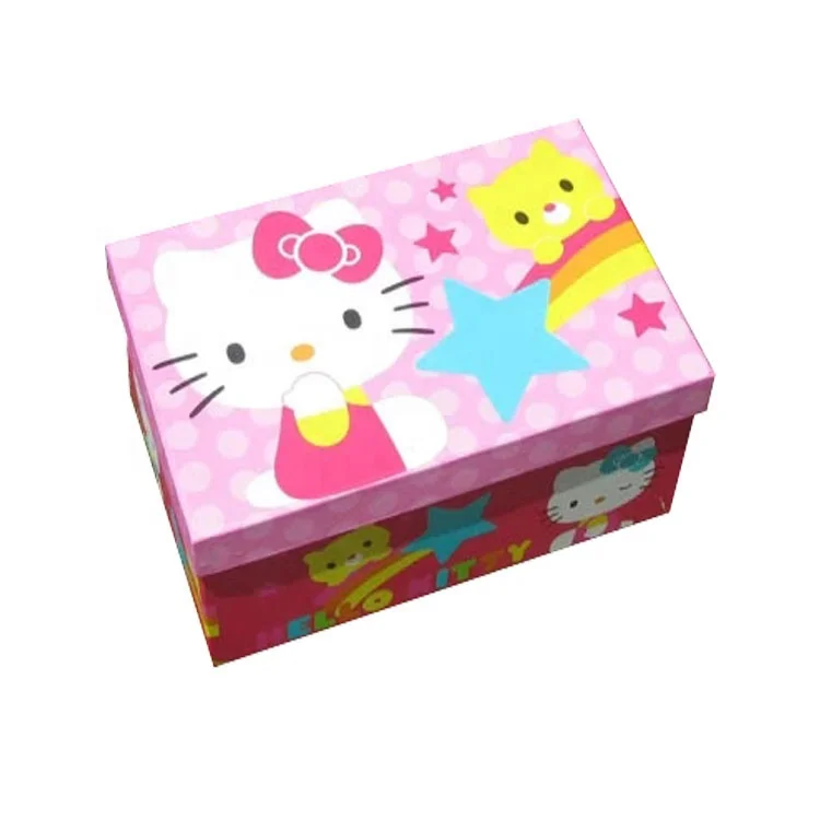 Детская коробка для обуви бумажная необычная коробка с пользовательским логотипом