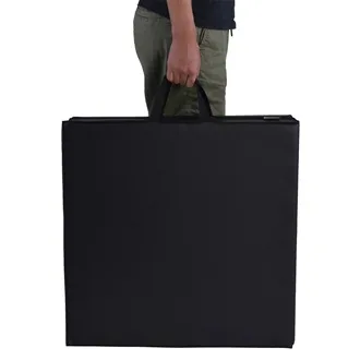 Factory direct Sale Cheap 1.5 inch Tri Fold Exercise Mat Gymnastics Fitness & Body Building Gymnastics Folding Mat