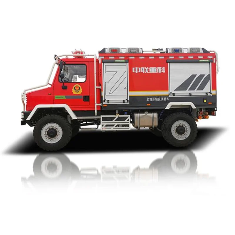 SHACMAN 2119 all terrain fire truck 4x4 4WD forest Foam fire truck