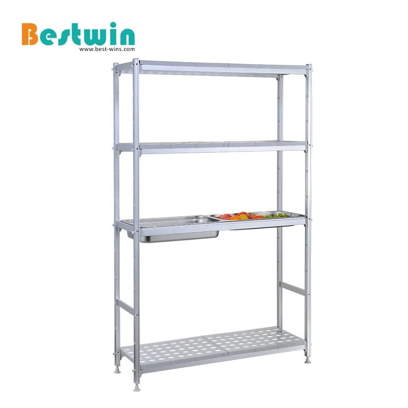 
Aluminium Warehouse Storage Rack Light Duty Cold Room Shelving 