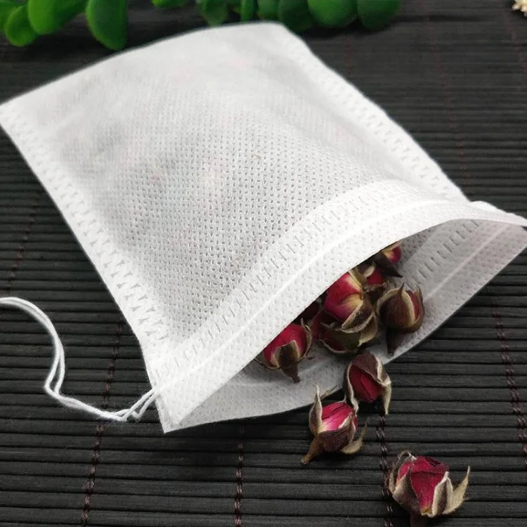 Eco Friendly Drawstring tea bag traditional Chinese medicine non-woven fabric bag