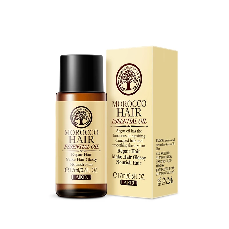 Nutral Organic Argan Oil Hair Serum Essential Hair Oil Treatment Nourish Repair Hair Essential Oil