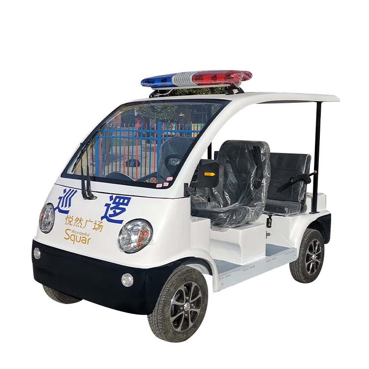 Полицейский мини-электропатрульный автомобиль