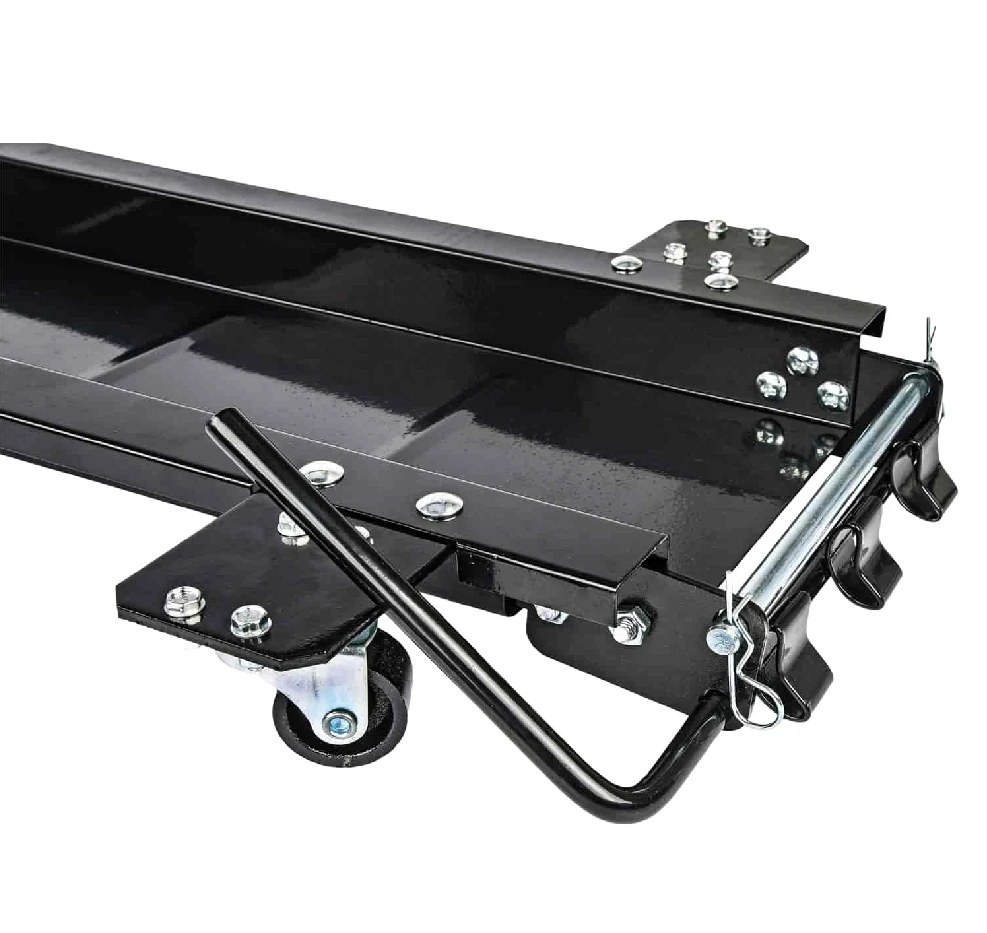 Heavy Duty Steel Motorcycle Dolly 1250 lb. Capacity Motorcycle Dolly Stand ,RED/BLK COLOR