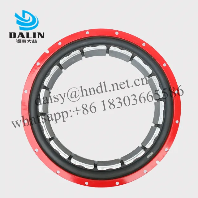 600/125 Clutch Assembly Ventilated Clutch-Brake For Oil Field Machinery