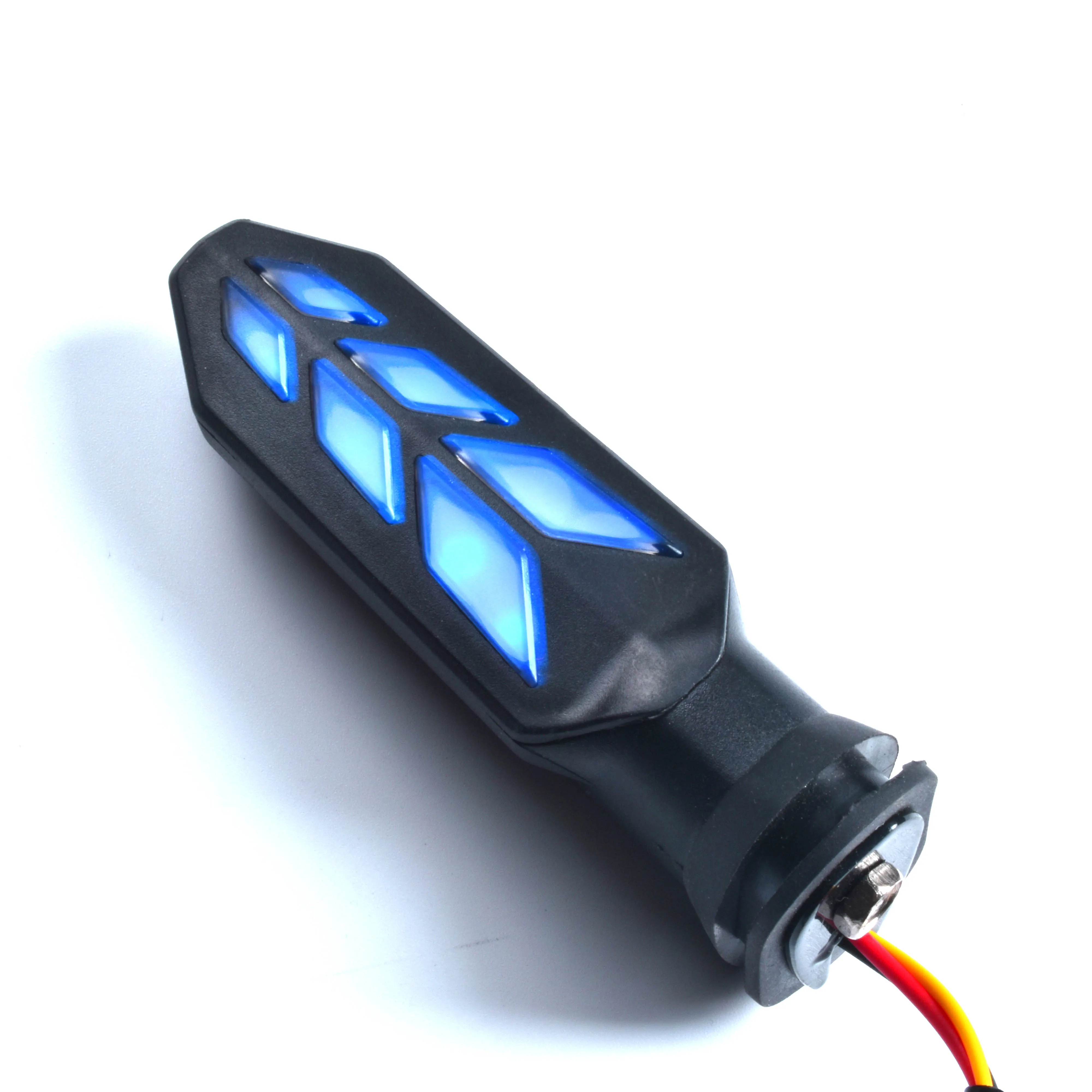 Topdrive Universal Motorcycle LED Indicators Light Motorcycle Turn Signals Lights Universal Motorbike LED Indicator Blinker