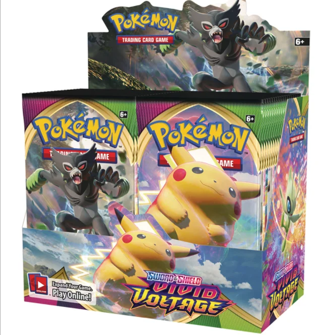 Недорогой усилитель для карт Pokemon хорошего качества 324/360 шт./коробка солнце и луна играющие карты GX