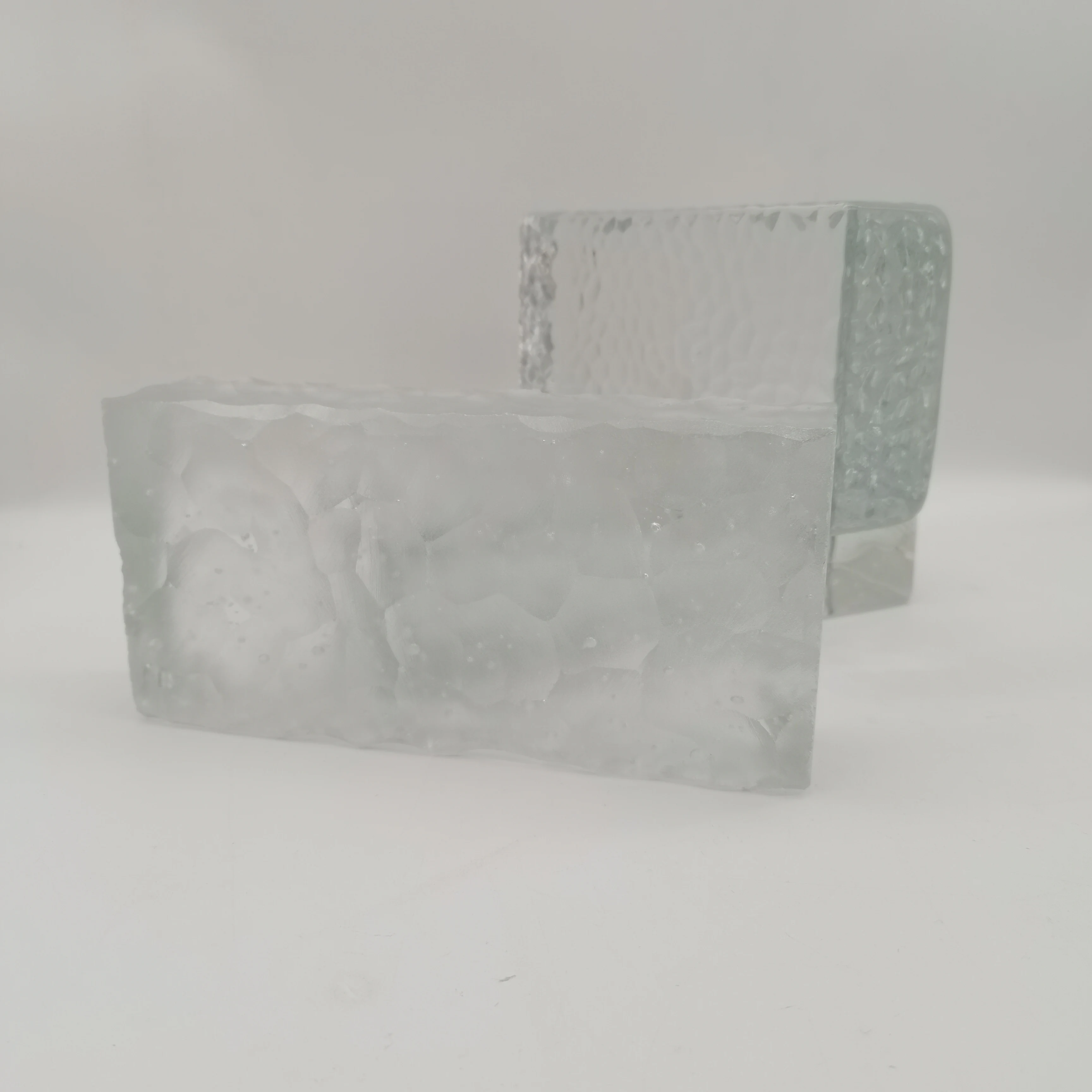 2023 New Fashion 80mm-95mm Clear factory price high quality hot sale Glass Block for decoration living room bathroom bedroom