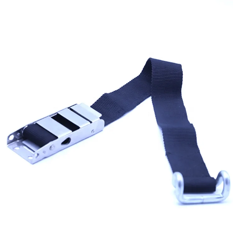 Hardware parts custom logo quick release belt buckle for side curtain truck