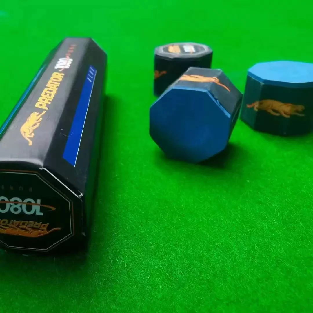 Superpower billiard manufacturers sell Predator hexagonal billiard chalk directly
