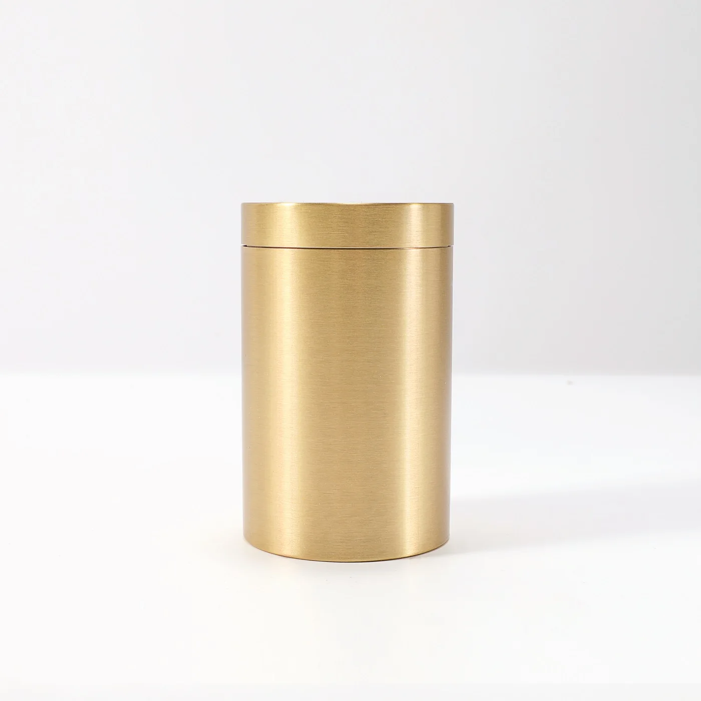 Maxery Tea Canister with Airtight Double Lids Metal Container Large Tea Tin Can Loose Tea Organizer Coffee Storage Box