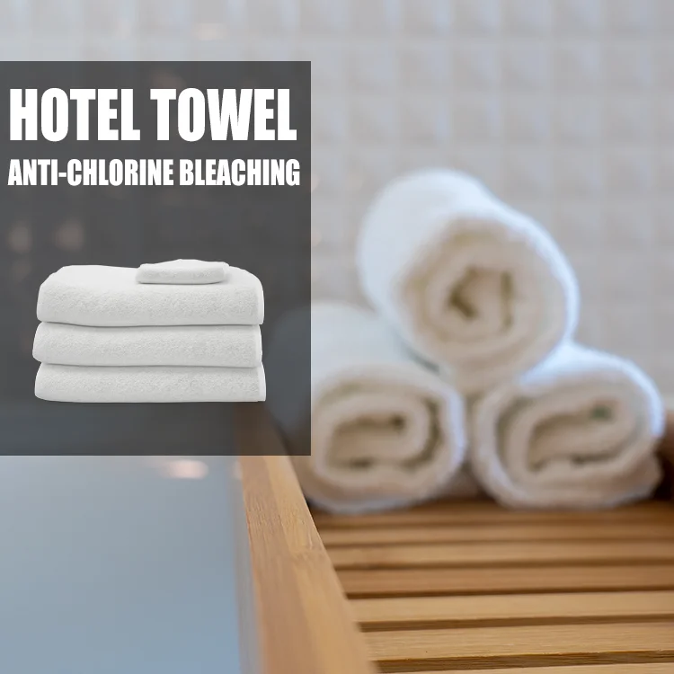 Custom White Soft Comfortable Highly Absorbent Bath Sets 100% Cotton Luxury Bath Hotel Towel