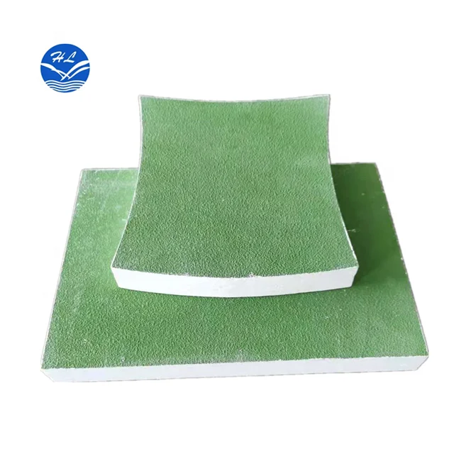 Water resistant  suspended fiber glass ceiling board soundproof glass wool ceiling tile