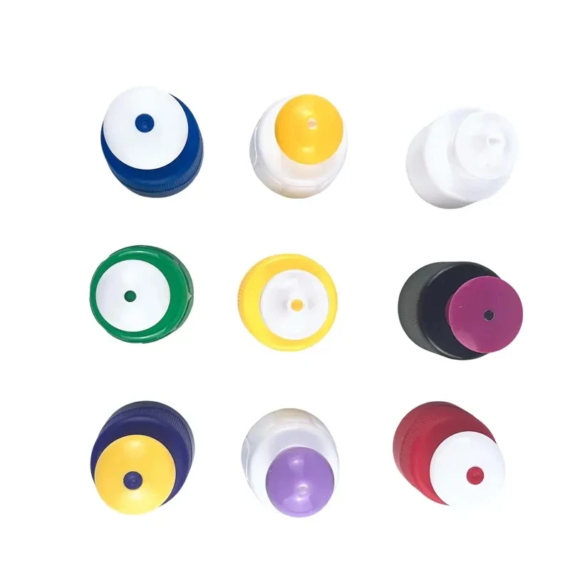 New Factory direct sale 28mm 28/410 plastic water bottle push pull cap pull push cap lids push pull cover cap
