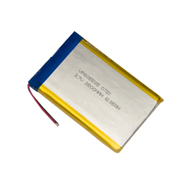 Factory Price 605585 3.7V 3500mAh Rechargeable Lithium Polymer Battery with PCM